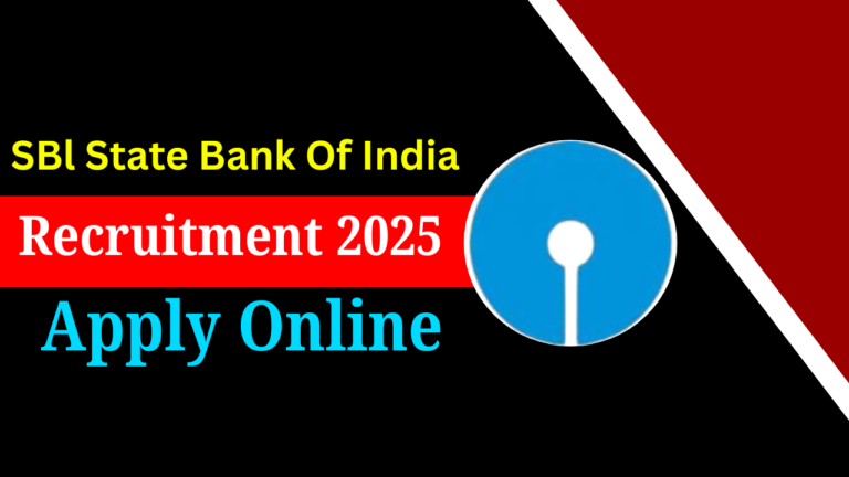 State Bank Of India Recruitment 2025: स्टेट बैंक ऑफ इंडिया के पदों पर भर्ती, जल्दी करे आवेदन