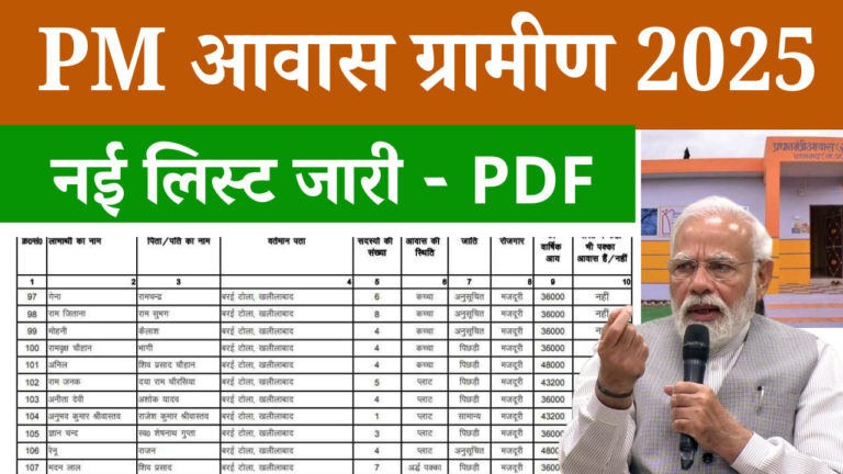Gramin Awas New List Kaise Check Kare 2025: ग्रामीण आवास की नई लिस्ट जारी, Check Process और क्या है पूरी प्रक्रिया