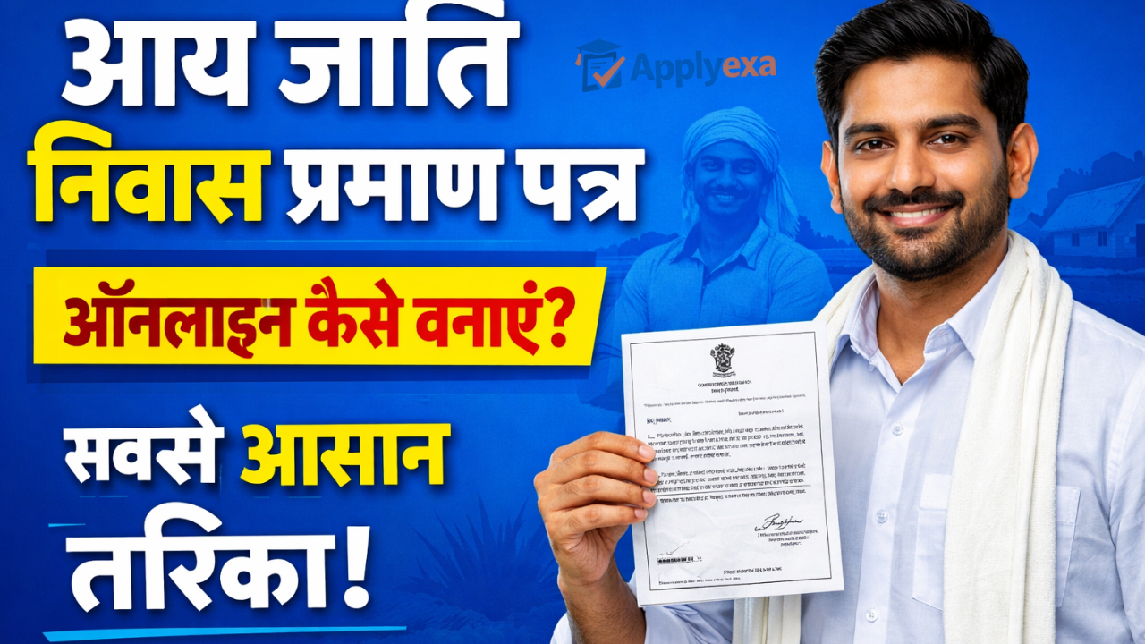 Aay Jati Niwas Online Apply 2026: आय जाति निवास प्रमाण पत्र 2026 कैसे बनवाएं- जाने आवेदन प्रक्रिया- Full Details