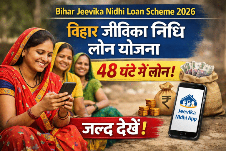 Bihar Jeevika Nidhi Loan Scheme 2026: बिहार जीविका निधि लोन योजना – 48 घंटे में लोन, जल्द देखे