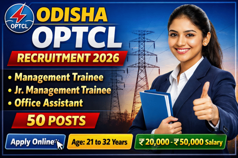 OPTCL Recruitment 2026: Management Trainee, JMT और Office Assistant पदों पर भर्ती जल्द देखे