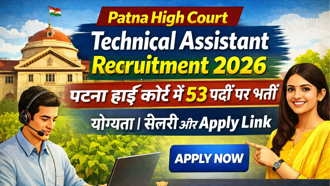 Patna High Court TA Vacancy 2026: 53 पदों पर निकली भर्ती, ऐसे करें ऑनलाइन आवेदन