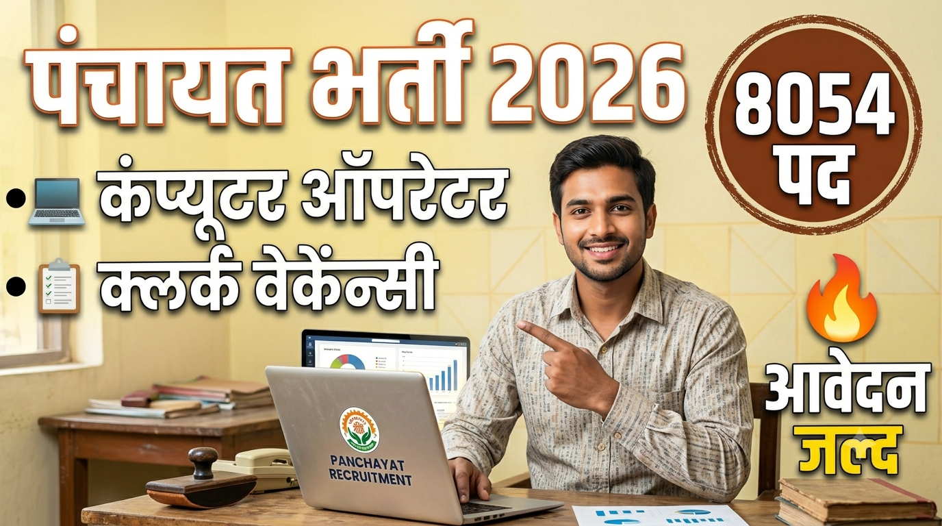 Bihar Panchayat Computer Operator & Clerk Bharti 2026: बिहार के हर पंचायत में कंप्यूटर ऑपरेटर और क्लर्क की नई भर्ती
