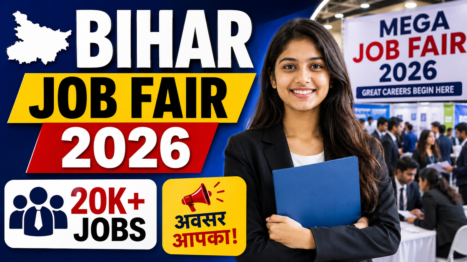 Bihar Job Fair 2026: 20 हजार से ज्यादा नौकरियां, अलग-अलग कंपनियों में भर्ती